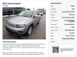 
2015 Jeep Compass full									