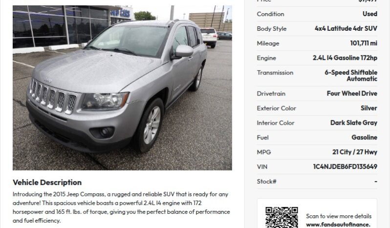 
2015 Jeep Compass full									