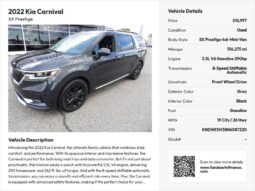 2022 Kia Carnival full