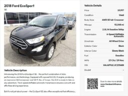 
2018 Ford EcoSport full									