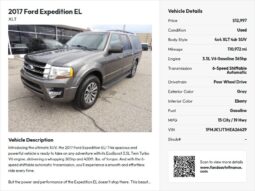 
2017 Ford Expedition EL full									